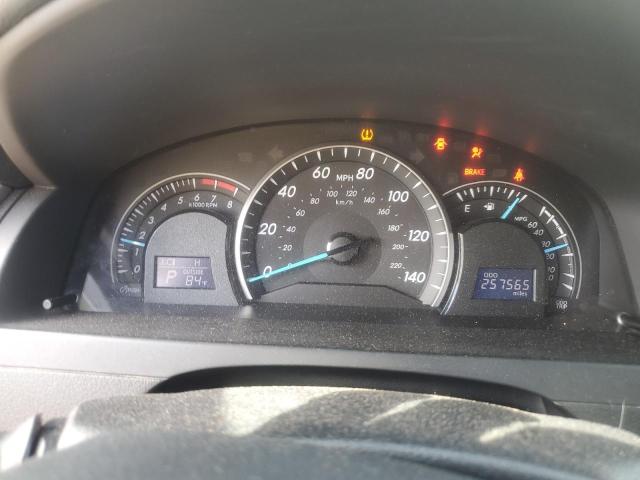 4T4BF1FK7CR262554 - 2012 TOYOTA CAMRY BASE BLACK photo 9