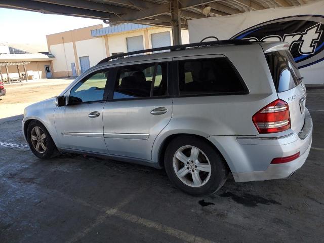 4JGBF71EX7A200586 - 2007 MERCEDES-BENZ GL 450 4MATIC SILVER photo 2
