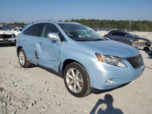 2T2ZK1BA3AC040170 - 2010 LEXUS RX 350 BLUE photo 4