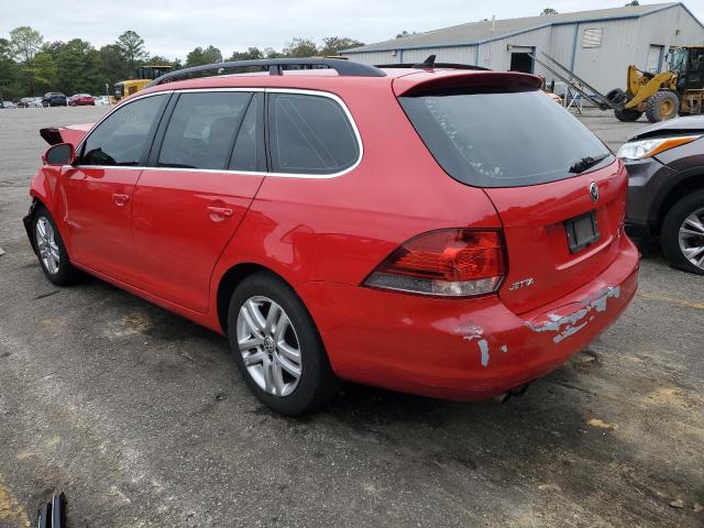 3VWPL7AJ4CM605823 - 2012 VOLKSWAGEN JETTA TDI RED photo 2