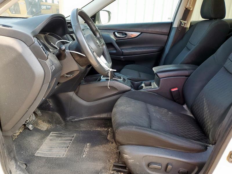 KNMAT2MT6HP607681 - 2017 NISSAN ROGUE S WHITE photo 7