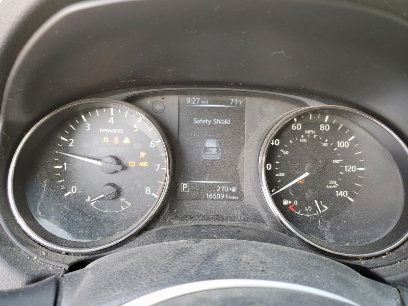 KNMAT2MT6HP607681 - 2017 NISSAN ROGUE S WHITE photo 9