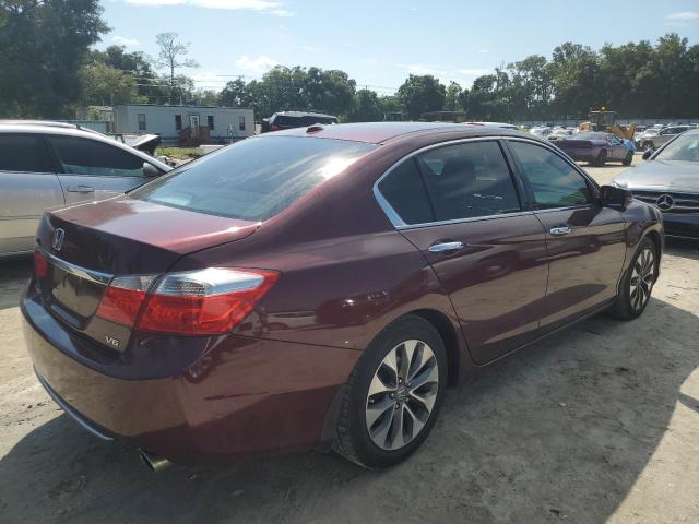 1HGCR3F80DA027511 - 2013 HONDA ACCORD EXL BURGUNDY photo 3