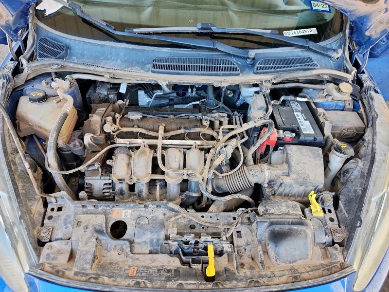 3FADP4BJ9KM163049 - 2019 FORD FIESTA SE BLUE photo 11