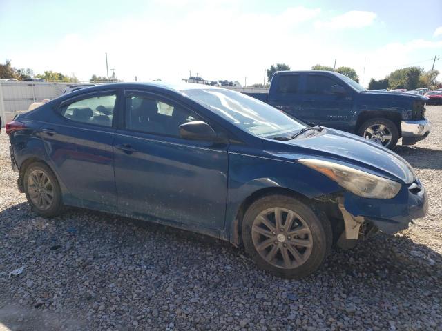 KMHDH4AE6EU030563 - 2014 HYUNDAI ELANTRA SE BLUE photo 4