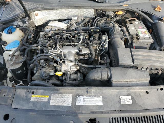 1VWBN7A37EC079357 - 2014 VOLKSWAGEN PASSAT SE GRAY photo 11