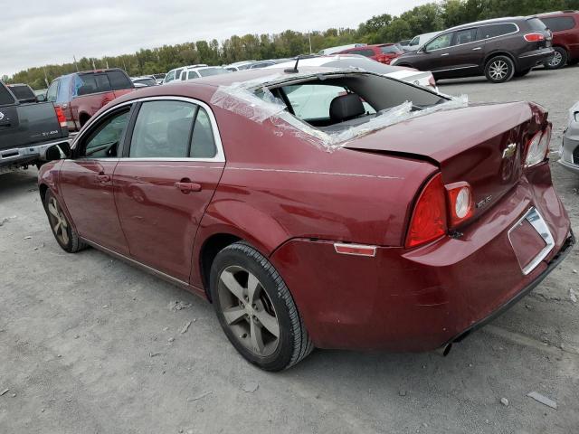 1G1ZJ57B89F102626 - 2009 CHEVROLET MALIBU 2LT RED photo 2