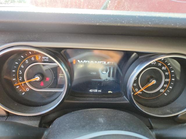 1C4HJXDG4KW579042 - 2019 JEEP WRANGLER U SPORT Czerwony zdjęcie 9