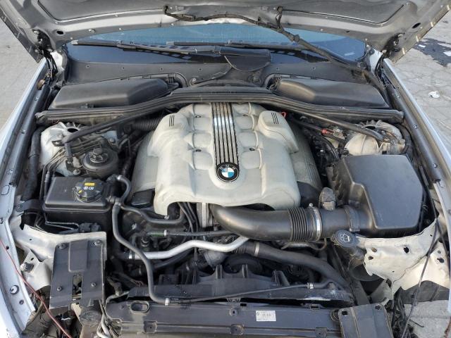 WBAEK73425B324342 - 2005 BMW 645 CI AUTOMATIC SILVER photo 11