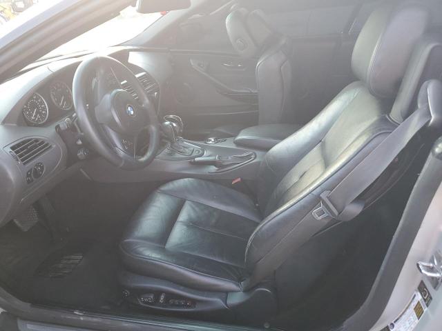 WBAEK73425B324342 - 2005 BMW 645 CI AUTOMATIC SILVER photo 7