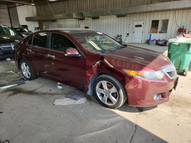 JH4CU2F63AC037048 - 2010 ACURA TSX BURGUNDY photo 4