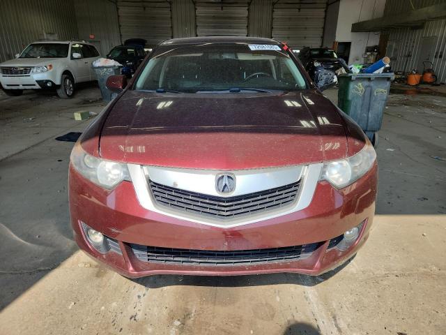 JH4CU2F63AC037048 - 2010 ACURA TSX BURGUNDY photo 5
