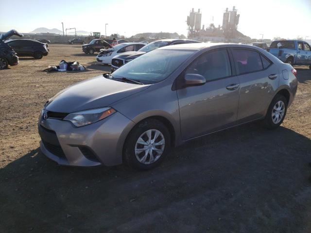 2T1BPRHE7EC219091 - 2014 TOYOTA COROLLA ECO GRAY photo 1