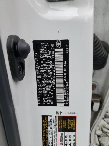 4T1BF3EK3AU569286 - 2010 TOYOTA CAMRY BASE 白色 照片 12