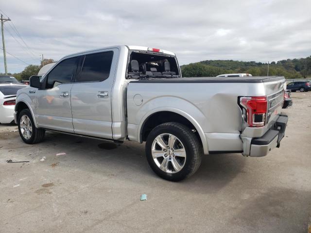 1FTEW1EG5FFB97172 - 2015 FORD F150 SUPERCREW SILVER photo 2