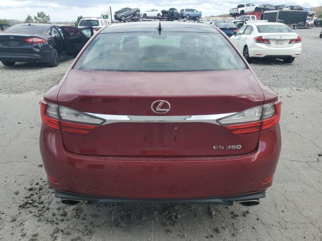 58ABK1GG0JU100867 - 2018 LEXUS ES 350 RED photo 6