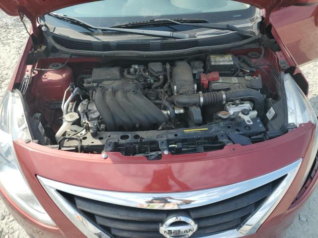 3N1CN7AP0KL838394 - 2019 NISSAN VERSA S RED photo 11
