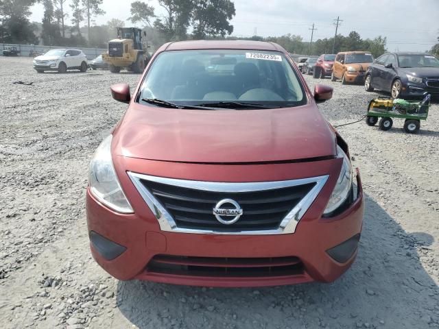 3N1CN7AP0KL838394 - 2019 NISSAN VERSA S RED photo 5