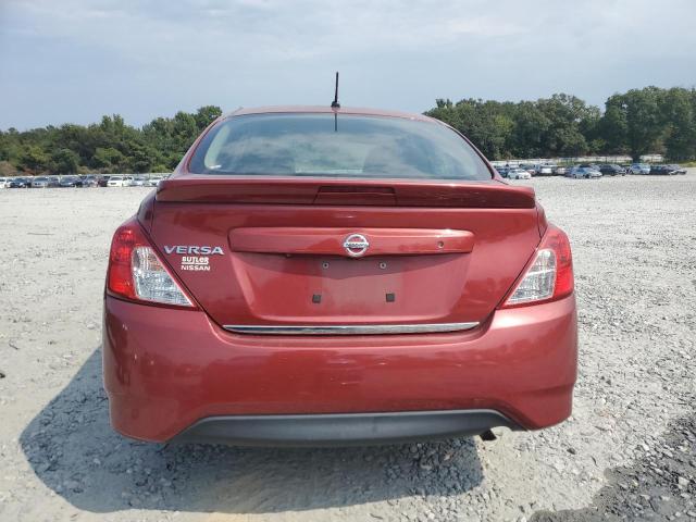3N1CN7AP0KL838394 - 2019 NISSAN VERSA S RED photo 6
