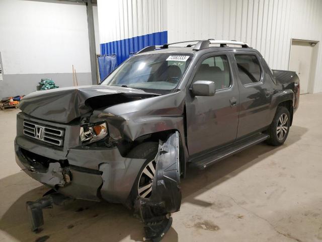 2HJYK16548H001788 - 2008 HONDA RIDGELINE RTL CHARCOAL photo 1