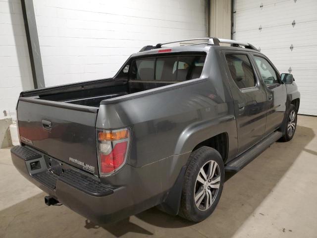 2HJYK16548H001788 - 2008 HONDA RIDGELINE RTL CHARCOAL photo 3