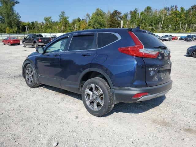 2HKRW1H57KH510444 - 2019 HONDA CR-V EX BLUE photo 2