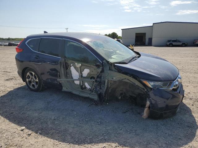 2HKRW1H57KH510444 - 2019 HONDA CR-V EX BLUE photo 4