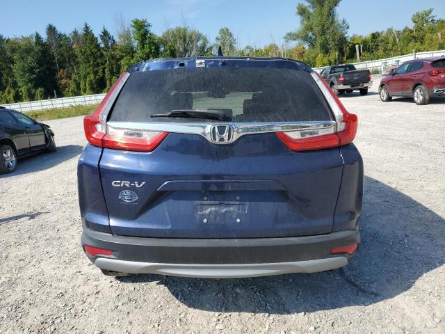2HKRW1H57KH510444 - 2019 HONDA CR-V EX BLUE photo 6