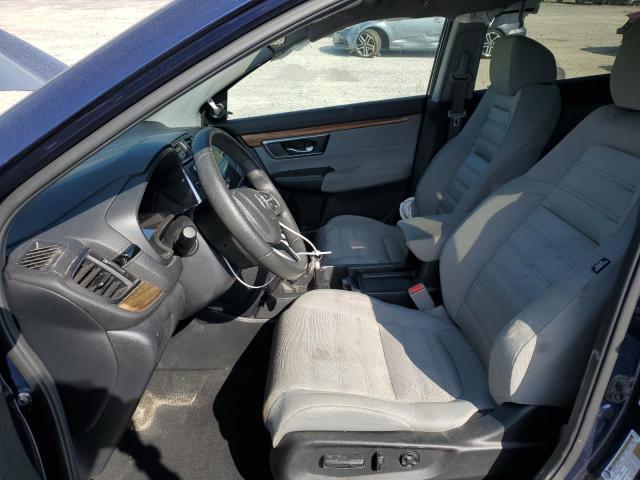 2HKRW1H57KH510444 - 2019 HONDA CR-V EX BLUE photo 7