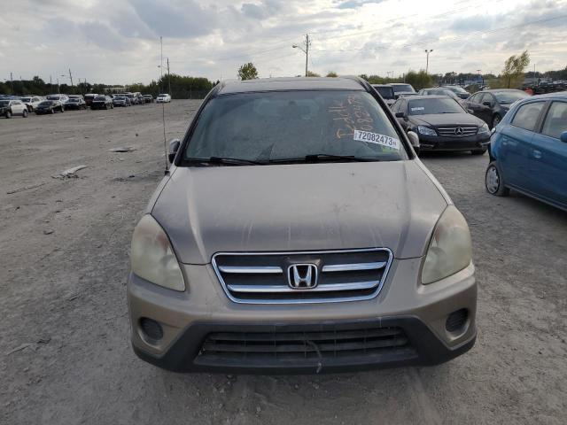 SHSRD78915U330688 - 2005 HONDA CR-V SE BEIGE photo 5