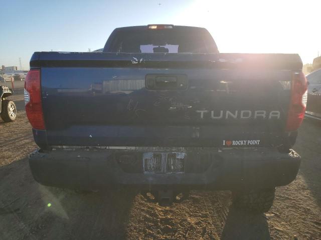 5TFRM5F18EX081711 - 2014 TOYOTA TUNDRA DOUBLE CAB SR/SR5 BLUE photo 6