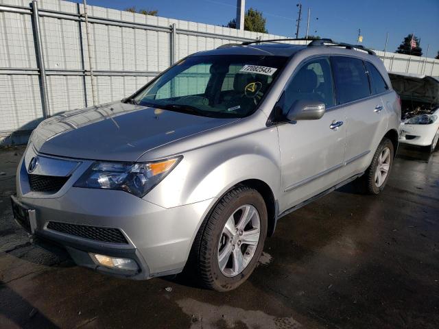 2HNYD2H38DH522288 - 2013 ACURA MDX TECHNOLOGY SILVER photo 1