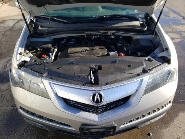 2HNYD2H38DH522288 - 2013 ACURA MDX TECHNOLOGY SILVER photo 11