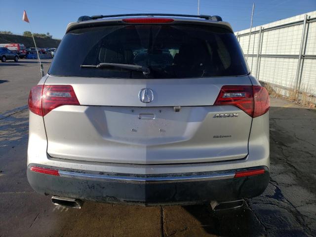 2HNYD2H38DH522288 - 2013 ACURA MDX TECHNOLOGY SILVER photo 6