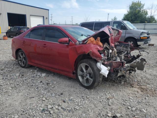 4T1BF1FK9CU616827 - 2012 TOYOTA CAMRY BASE 红色 照片 4