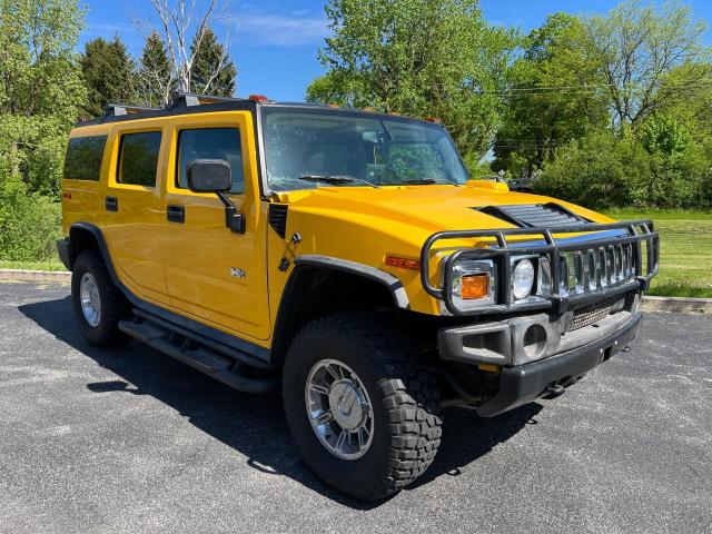 5GRGN23UX3H112710 - 2003 HUMMER H2 YELLOW photo 1