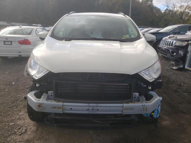 MAJ6S3GL8LC391784 - 2020 FORD ECOSPORT SE WHITE photo 5