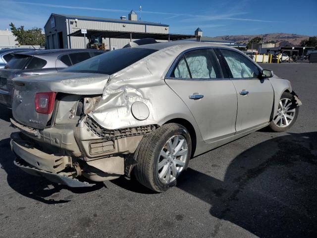 1G11H5SA5DF329689 - 2013 CHEVROLET MALIBU LTZ ვერცხლისფერი ფოტო 3