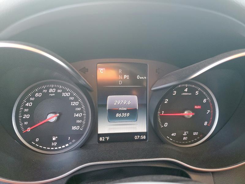 55SWF4KB4GU158124 - 2016 MERCEDES-BENZ C 300 4MATIC BLACK photo 9