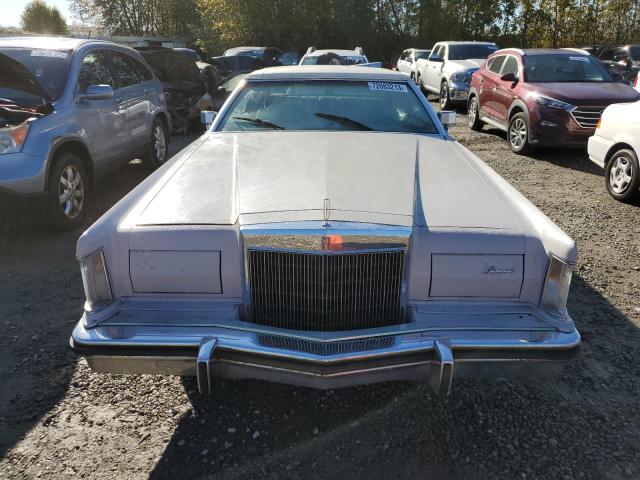 9Y89S673968 - 1979 LINCOLN MARK VI GRAY photo 5