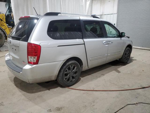 KNDMH4C78E6588454 - 2014 KIA SEDONA EX SILVER photo 3