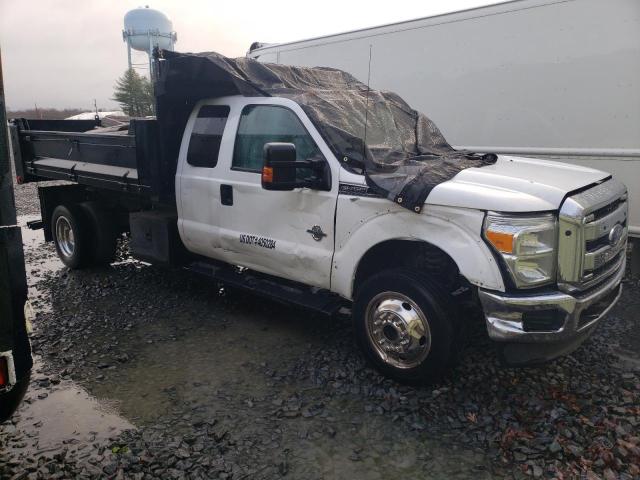 1FD0X4GT3FEA15456 - 2015 FORD F450 SUPER DUTY WHITE photo 4