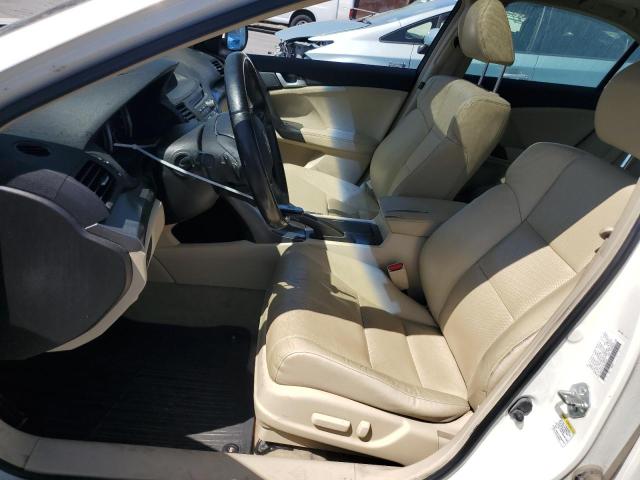 JH4CU2F61BC008536 - 2011 ACURA TSX WHITE photo 7