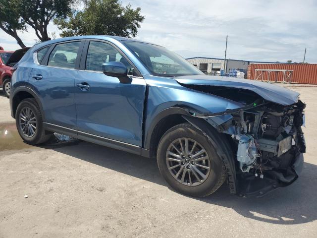 JM3KFABM7M1377817 - 2021 MAZDA CX-5 SPORT BLUE photo 4