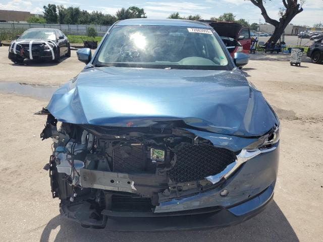 JM3KFABM7M1377817 - 2021 MAZDA CX-5 SPORT BLUE photo 5