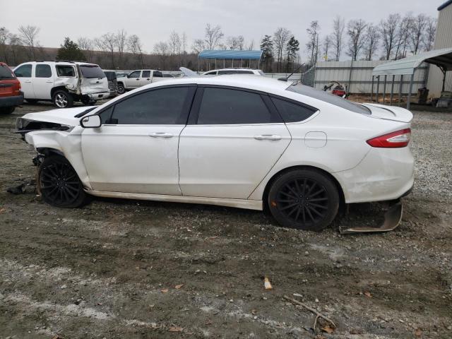 3FA6P0H73FR202191 - 2015 FORD FUSION SE WHITE photo 2