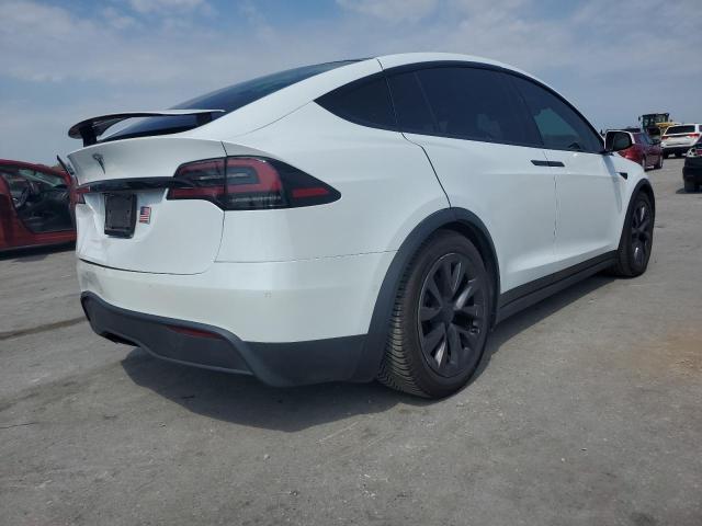 7SAXCDE56NF363917 - 2022 TESLA MODEL X WHITE photo 3