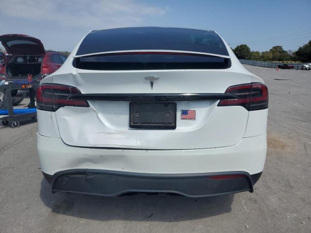 7SAXCDE56NF363917 - 2022 TESLA MODEL X WHITE photo 6
