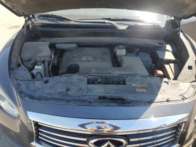 5N1AL0MM7EC553495 - 2014 INFINITI QX60 BLACK photo 12