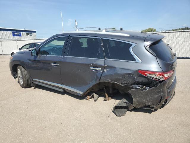 5N1AL0MM7EC553495 - 2014 INFINITI QX60 BLACK photo 2